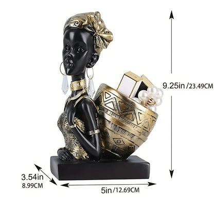 Elysia Schmuckhalter - Harz, Elegante Frauenfigur zur Schmuckaufbewahrung 8
