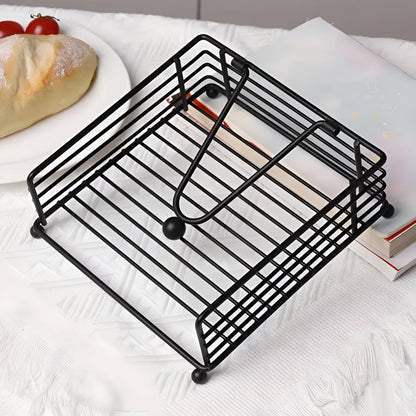 Elysia Serviettenhalter - Robustes Eisen, Modernes Design für Küche und Essbereich 3
