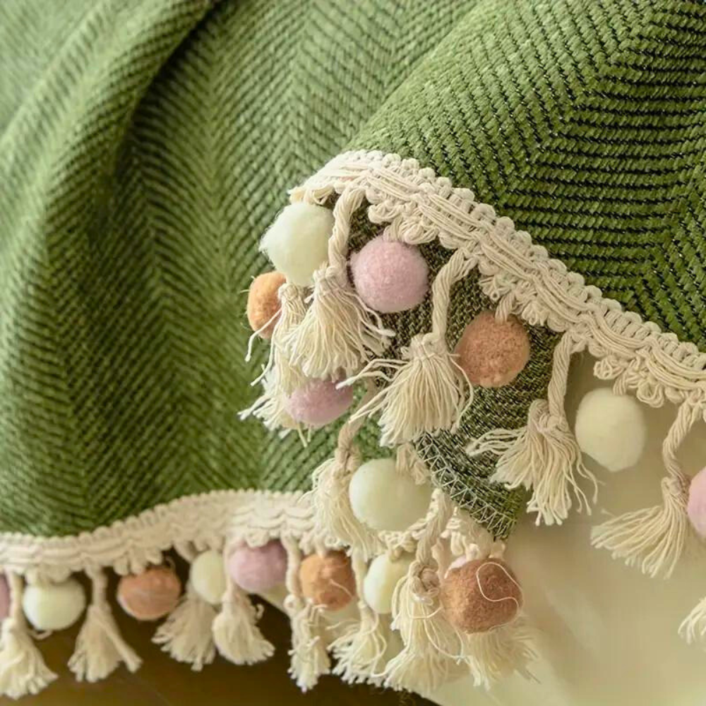 Elysia Sofadecke - Plüsch-Chenille, Atmungsaktiv, Ausbleichsicher 5