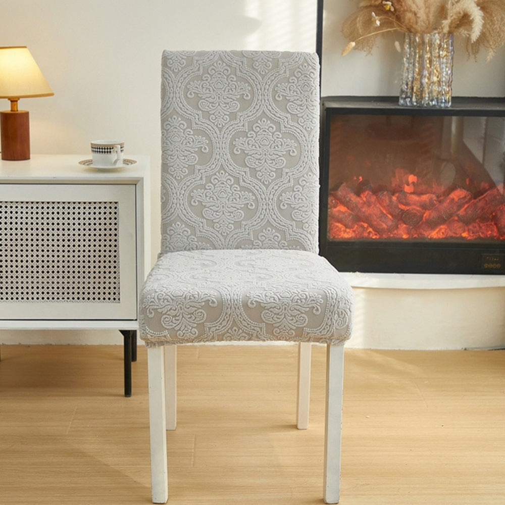 SeatGrace™ - Elastischer Sitzbezug - Jacquard Stil - Eleganter Stuhlschutz