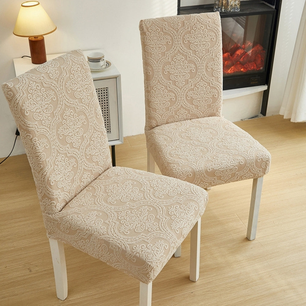 SeatGrace™ - Elastischer Sitzbezug - Jacquard Stil - Eleganter Stuhlschutz