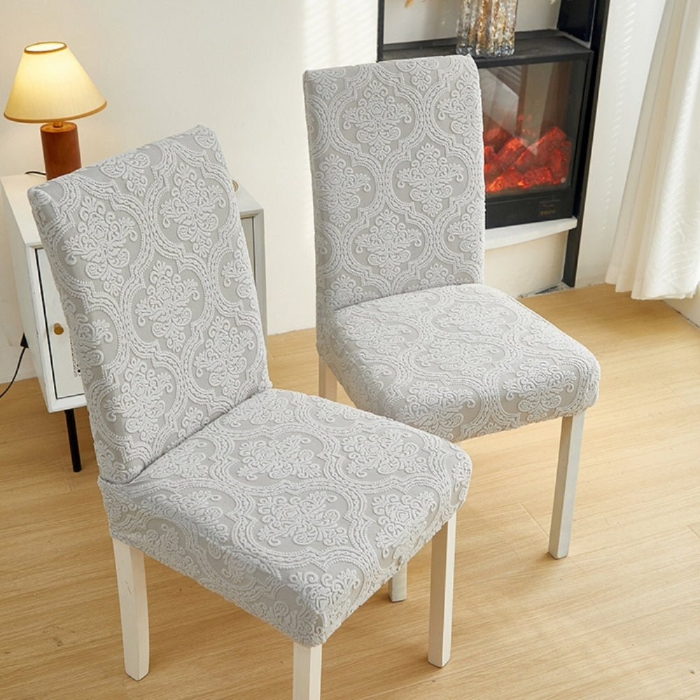 SeatGrace™ - Elastischer Sitzbezug - Jacquard Stil - Eleganter Stuhlschutz