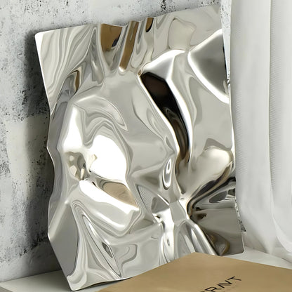 Faro Serviertablett - Edelstahl, Faltendes Design, Hochglanz Finish 5