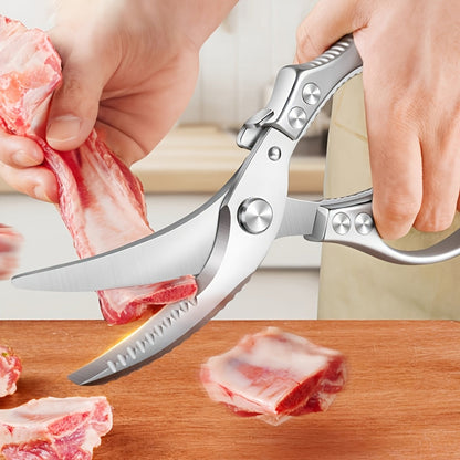 Fenix Küchenschere - Edelstahl, Federbelastet für Fleisch und Knochen 0