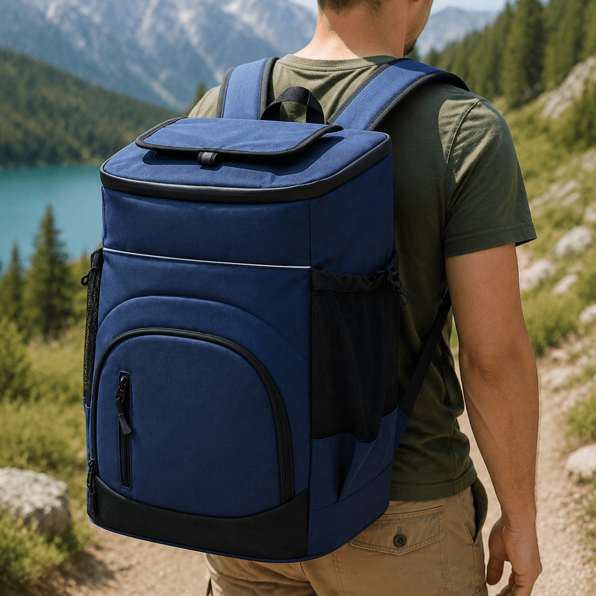 Fjord Kühlrucksack - Isoliert, Ergonomisch, 33 Liter für Camping und Reisen 2