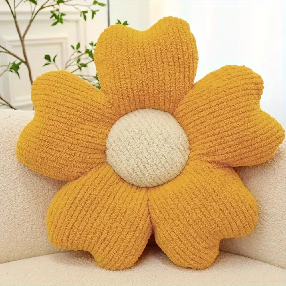 Florina Dekokissen - Mikrofaser, Blumenform für Sofas und Stühle 6