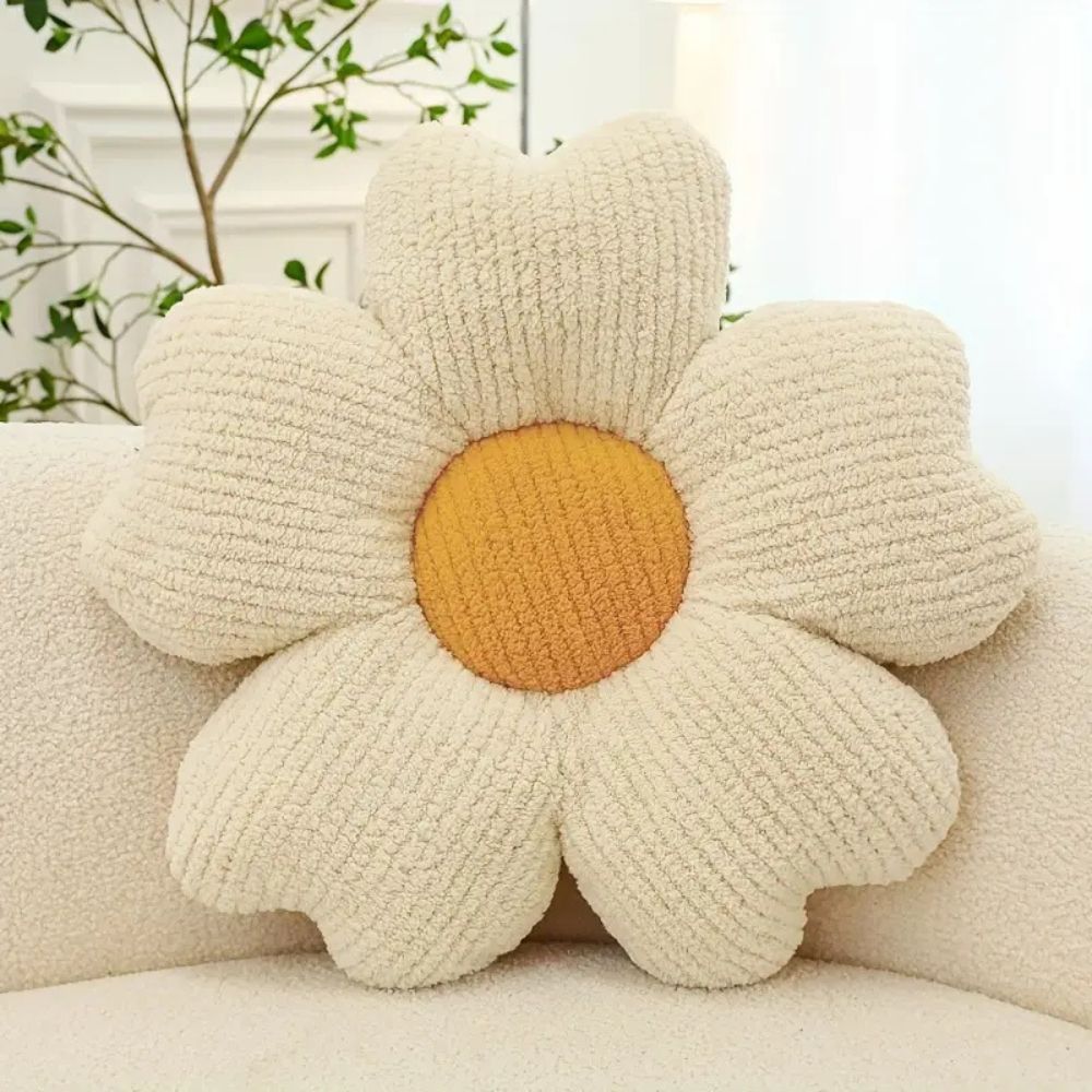 Florina Dekokissen - Mikrofaser, Blumenform für Sofas und Stühle 7