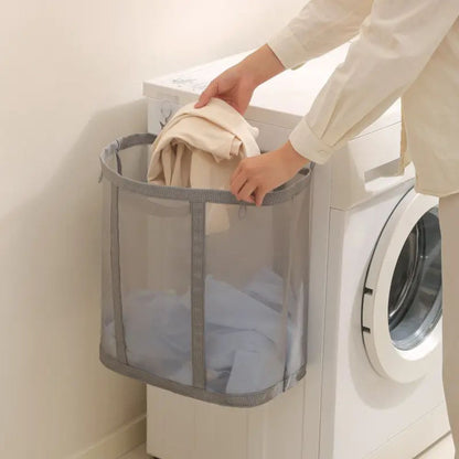 MeshFoldBin™ - Wäschekorb Mesh - Faltbarer Stil - Platzsparende Aufbewahrung