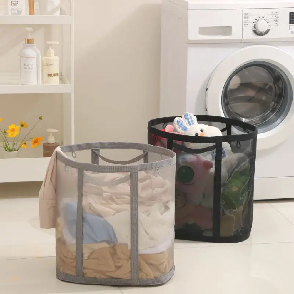 MeshFoldBin™ - Wäschekorb Mesh - Faltbarer Stil - Platzsparende Aufbewahrung
