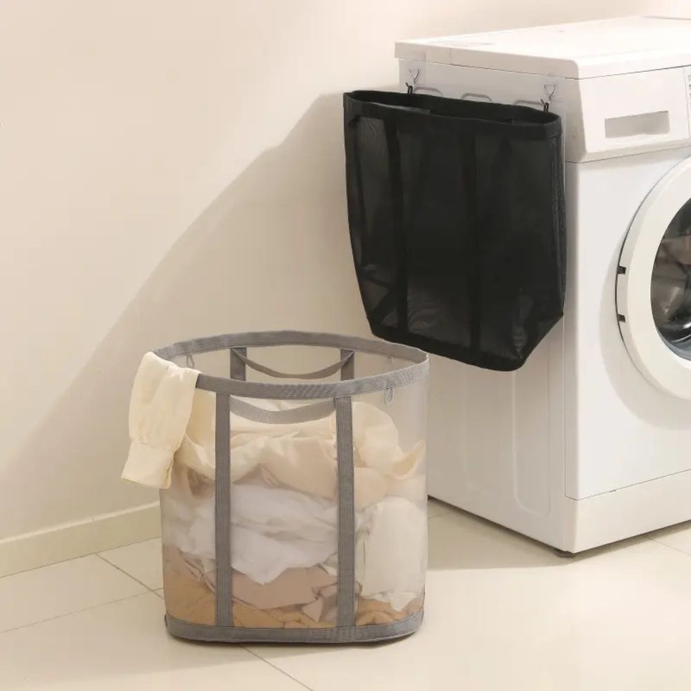 MeshFoldBin™ - Wäschekorb Mesh - Faltbarer Stil - Platzsparende Aufbewahrung