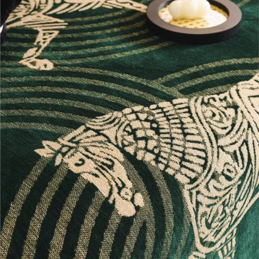 Gallora Sofaüberwurf - Chenille mit Pferdemuster, Vielseitig 7