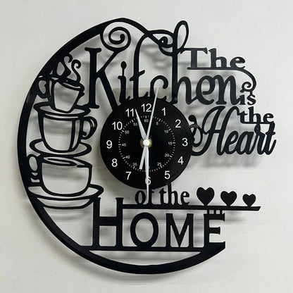 Garda Wanduhr Modern - Geräuschlos, Große Zahlen für Küche und Wohnzimmer 0