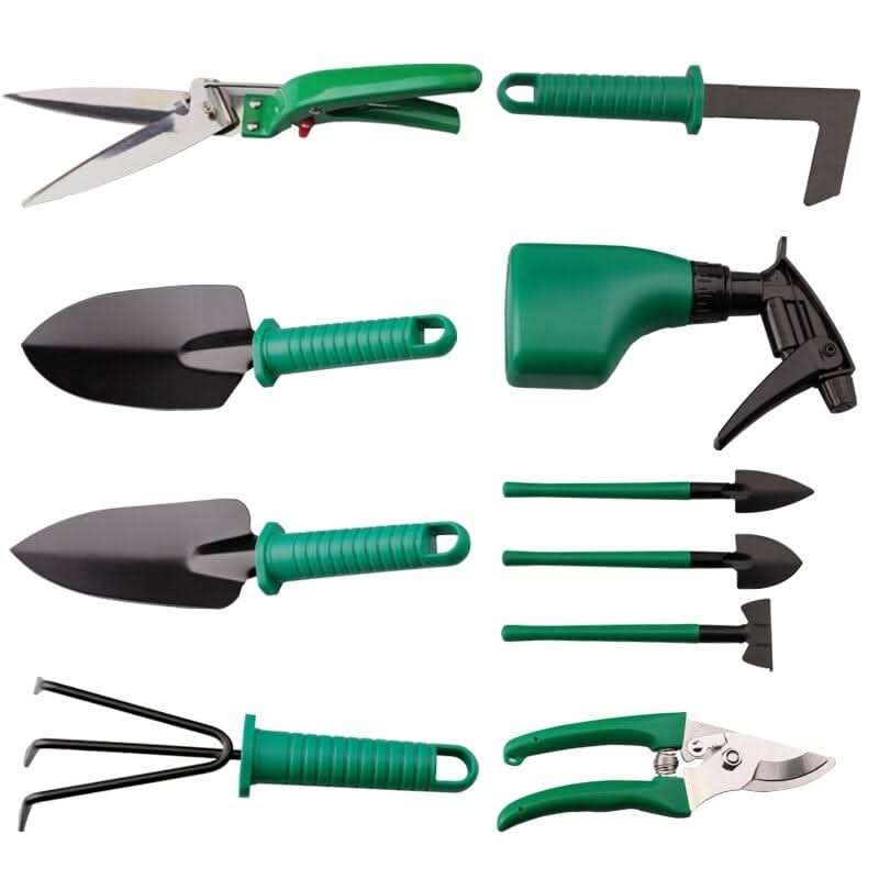 Gartenmeister Werkzeugset - Ergonomisches Design, 10-teilig, Robuste Materialien 4