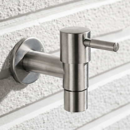 Gartenpro Edelstahl Wasserhahn - Wetterfest, Modernes Design 10