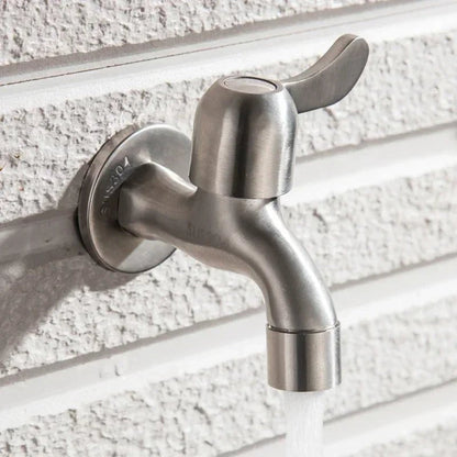 Gartenpro Edelstahl Wasserhahn - Wetterfest, Modernes Design 6