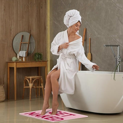 Gena Badezimmermatte - Rutschfest, Mikrofaser, Modernes Design 50x80 cm 8