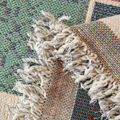 Genfer Sofabezug - Wendbarer Chenille, Maschinenwaschbar, Boho-Stil 5