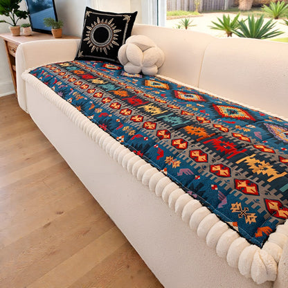 Gesto Couchbezug - Rutschfest, Ethnisches Design, Mikrofaser 5