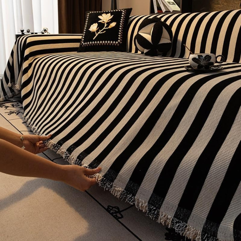 Gestri Sofabezug - Chenille, Zeitlos Elegant für Sessel und Sofas 4