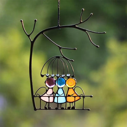 Gleisa Sonnenfänger für Garten - Handgefertigtes Glas mit Regenbogenreflexionen 2