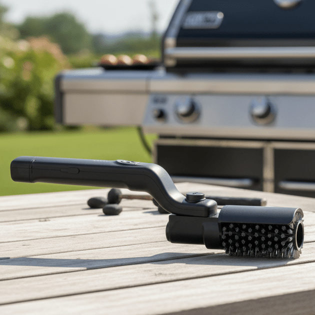 Glendo Elektrische Grillbürste - Ergonomischer Griff, 3 Reinigungsstufen 1
