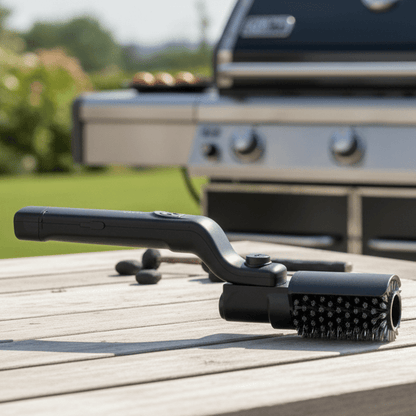 Glendo Elektrische Grillbürste - Ergonomischer Griff, 3 Reinigungsstufen 1