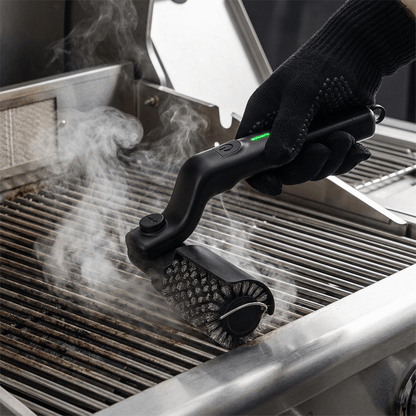 Glendo Elektrische Grillbürste - Ergonomischer Griff, 3 Reinigungsstufen 4