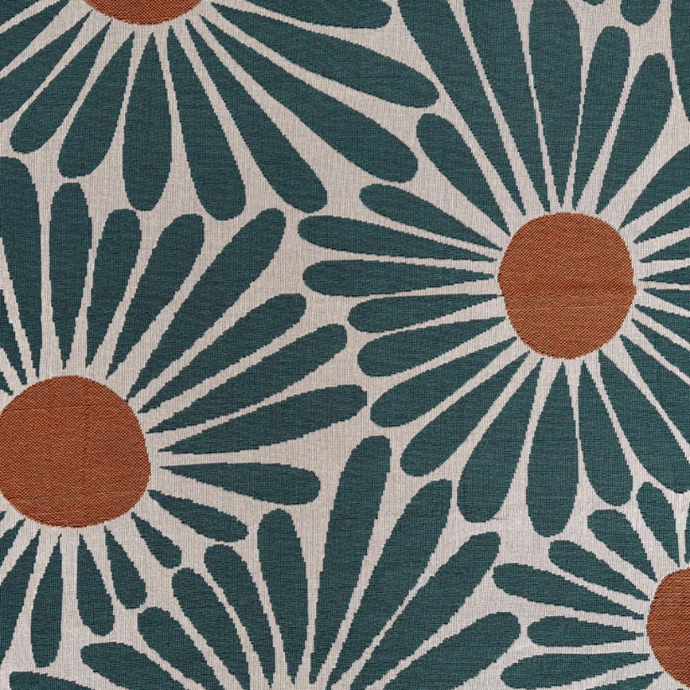 Glenna Überwurfdecke - Baumwolle-Mikrofaser, Blumenmuster 2