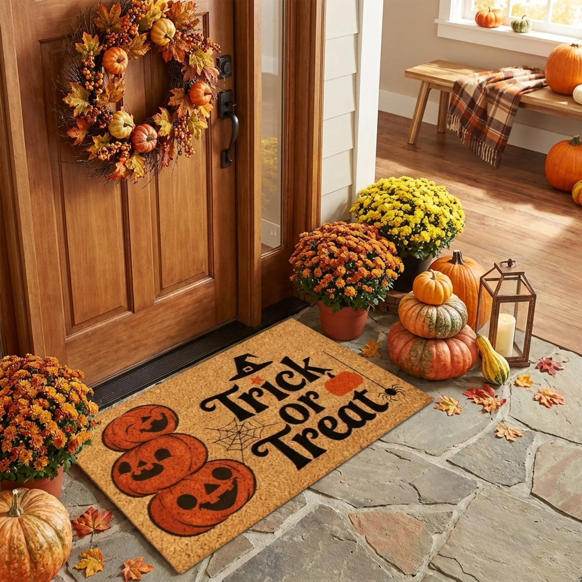 Hallowenix Eingangsmatte - Robust, Rutschfest, Halloween-Design 2