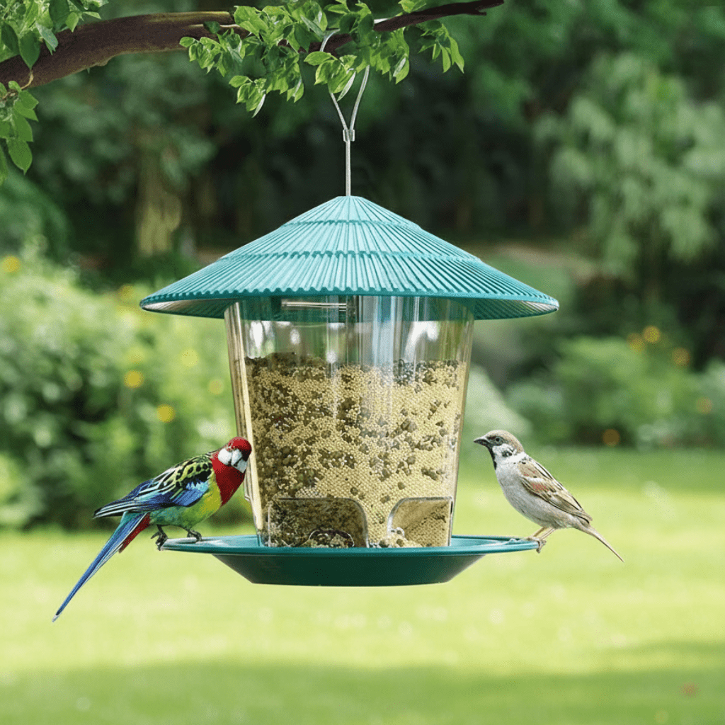 Havena Vogelfutterspender - Wetterfest, Mehrloch-Design 1