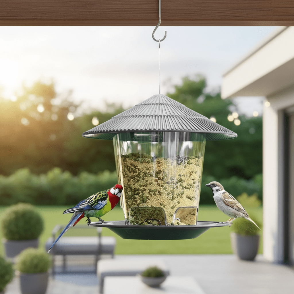 Havena Vogelfutterspender - Wetterfest, Mehrloch-Design 4