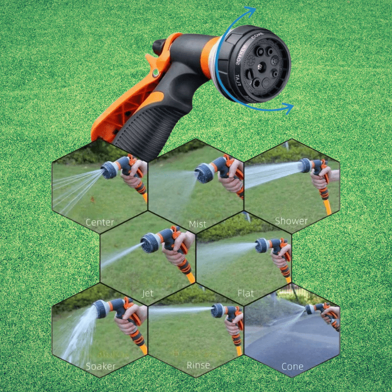 Havro Gartensprinkler - Hochdruck, 8 Sprühmodi 2