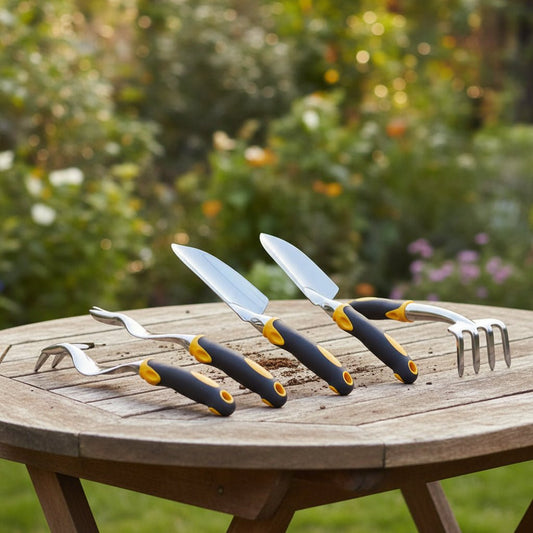 Hortex Gartenwerkzeug-Set - Ergonomisch, Edelstahl 0