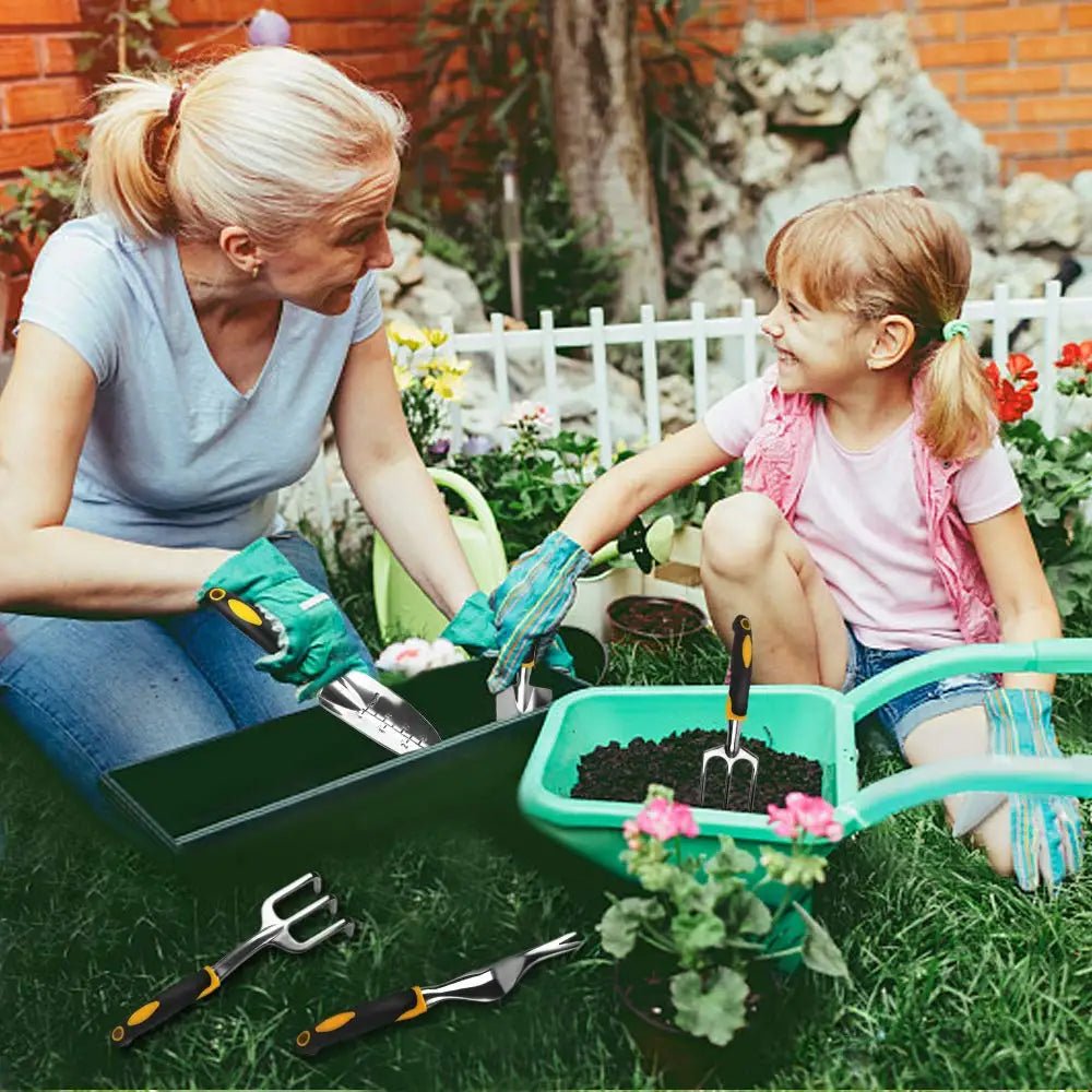 Hortex Gartenwerkzeug-Set - Ergonomisch, Edelstahl 3