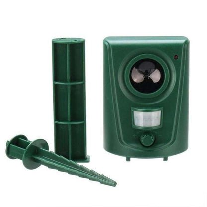 Ivalo Katzenschreck Ultraschall - IPX4 Wasserdicht, Effektiver Schutz für Garten 3