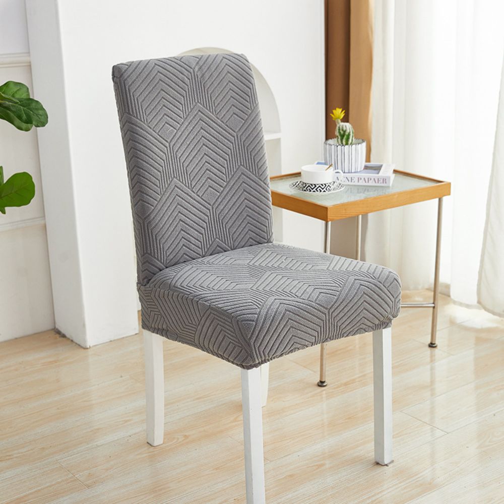 ChairLuxeFit™ - Stuhlbezüge Elastisch - Jacquard Stil - Eleganter Stuhlschutz