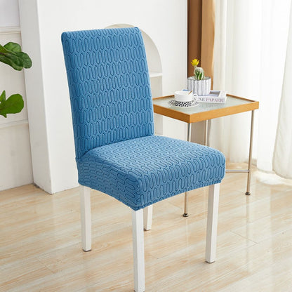ChairLuxeFit™ - Stuhlbezüge Elastisch - Jacquard Stil - Eleganter Stuhlschutz