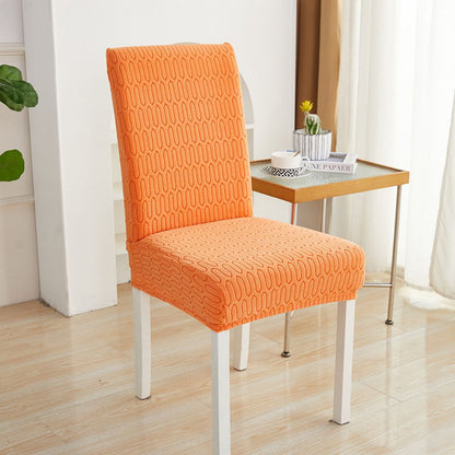 ChairLuxeFit™ - Stuhlbezüge Elastisch - Jacquard Stil - Eleganter Stuhlschutz