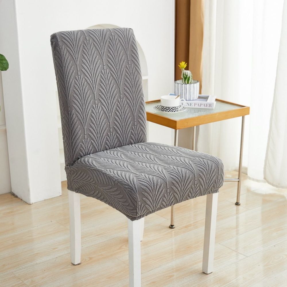 ChairLuxeFit™ - Stuhlbezüge Elastisch - Jacquard Stil - Eleganter Stuhlschutz