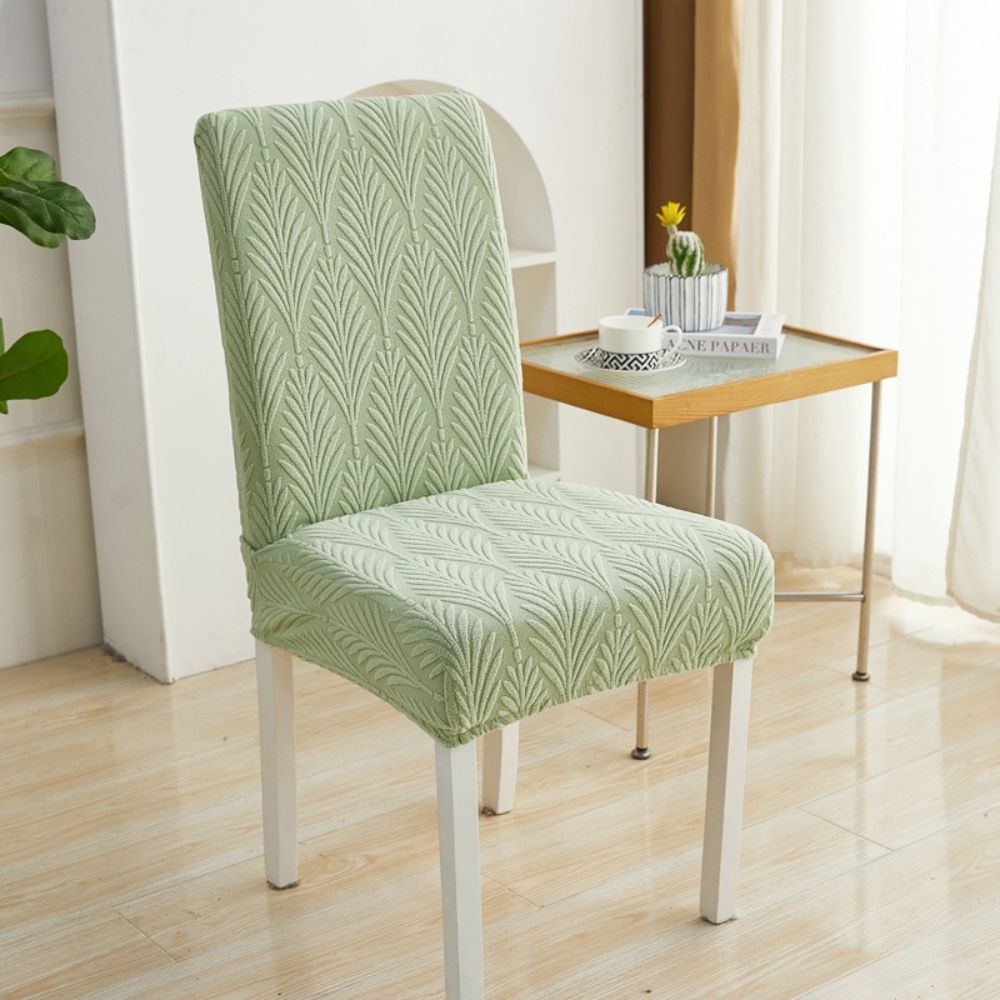 ChairLuxeFit™ - Stuhlbezüge Elastisch - Jacquard Stil - Eleganter Stuhlschutz