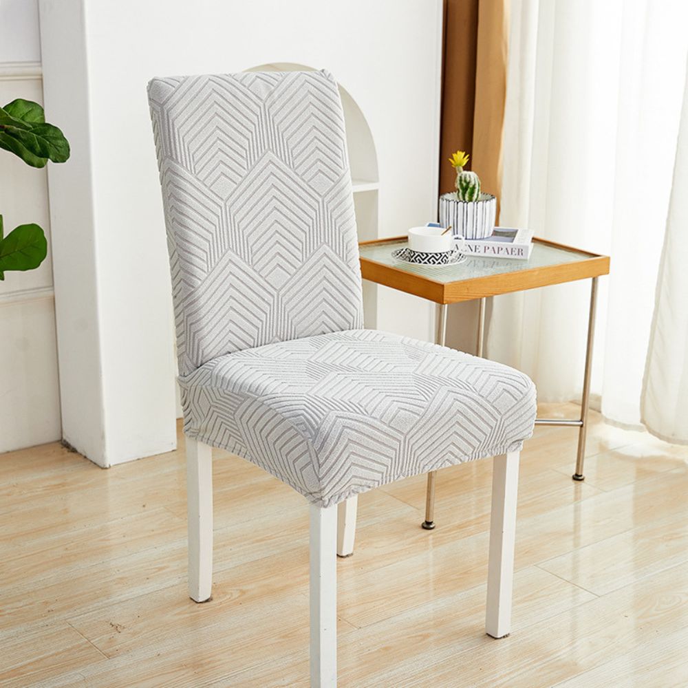 ChairLuxeFit™ - Stuhlbezüge Elastisch - Jacquard Stil - Eleganter Stuhlschutz