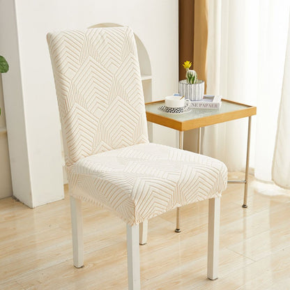 ChairLuxeFit™ - Stuhlbezüge Elastisch - Jacquard Stil - Eleganter Stuhlschutz