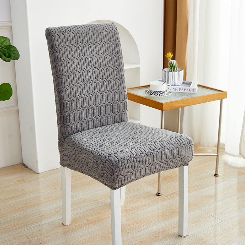 ChairLuxeFit™ - Stuhlbezüge Elastisch - Jacquard Stil - Eleganter Stuhlschutz