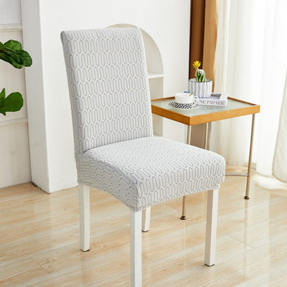 ChairLuxeFit™ - Stuhlbezüge Elastisch - Jacquard Stil - Eleganter Stuhlschutz