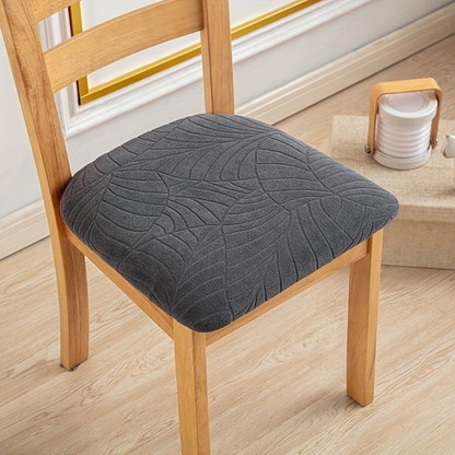 Jasmin Stuhlbezüge - Stretch-Jacquard, Elegante Passform für Esszimmerstuhl 11