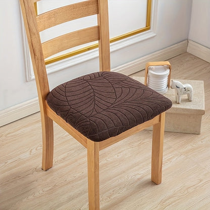Jasmin Stuhlbezüge - Stretch-Jacquard, Elegante Passform für Esszimmerstuhl 5