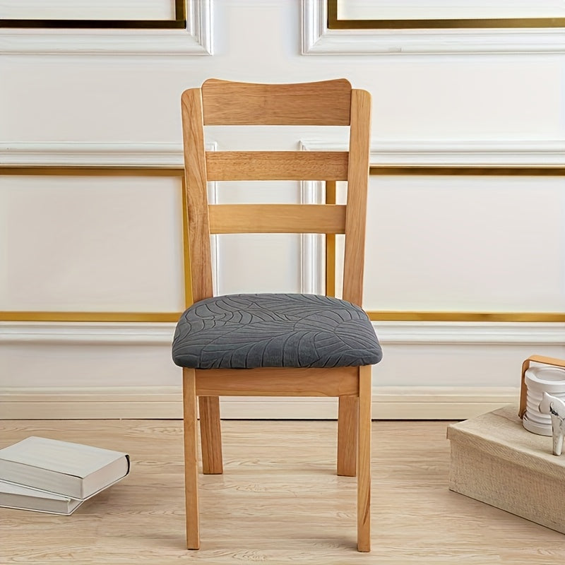 Jasmin Stuhlbezüge - Stretch-Jacquard, Elegante Passform für Esszimmerstuhl 6