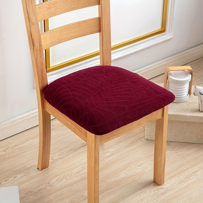 Jasmin Stuhlbezüge - Stretch-Jacquard, Elegante Passform für Esszimmerstuhl 9
