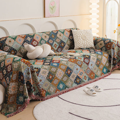 Jewel Sofa Bezug - Mikrofaser-Mischgewebe, Vintage Mosaik im Boho-Stil 0