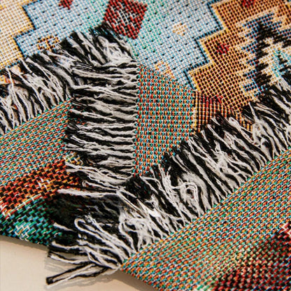 Jewel Sofa Bezug - Mikrofaser-Mischgewebe, Vintage Mosaik im Boho-Stil 4